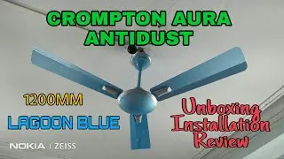 CROMPTON AURA LAGOON BLUE -ANTI DUST- 48