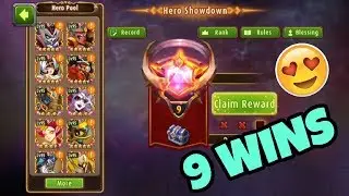 Magic Rush : Hero Showdown 9 Wins