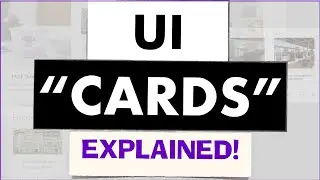UI Card Design | Card Anatomy Explained