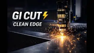 Ultracut laser cutting machine GI cutting 🚀🔥 #Technology #Innovation #Manufacturing #Lasers #Machine