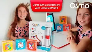 OSMO GENIUS KIT REVIEW! Fun Learning Games for Kids | Little Red World
