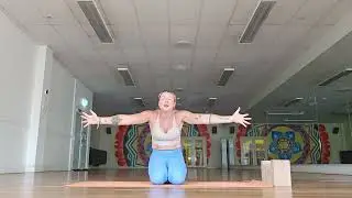 45-minute primal yoga flow