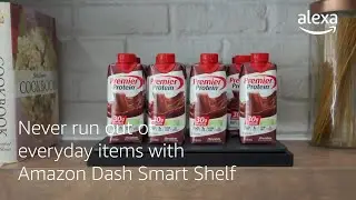 Keep your home stocked with the Amazon Dash Smart Shelf | Alexa Smart Home