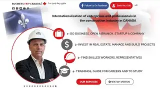 Internationalisation of enterprises in America Canada US - Business development -  Daniel Dargis