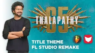 Fox Design - Thalapathy 65 title theme music FL studio remake