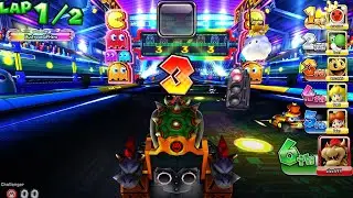 Mario Kart Arcade GP DX 1.18 (English) - PAC MAN Cup (Master Difficulty ) Battle Races | UHD