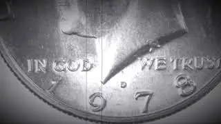 1978-D KENNEDY FRANKLIN HALF DOLLAR COIN (COPPER-NICKEL CLAD) SILENT FILM