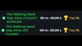 The Walking Dead: Stay Alive - COLLECT SUPPLIES 2 and GET PLANKS (BUG)- 00:00s