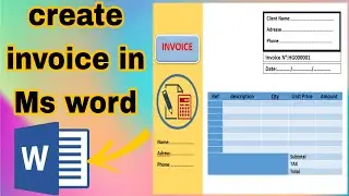 create invoice in ms word Creating Professional Invoices in Word