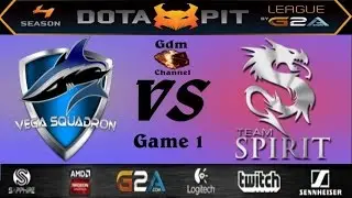 Vega vs Spirit, 1 игра, DotaPit Season 4 open qualifiers | 03.02.2016 [RU]