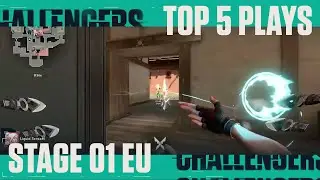Top 5 plays | 2021 VCT Challengers EU - S01 W01