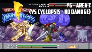 Mighty Morphin Power Rangers #6 - Area 7 (VS Cyclopsis - No Damage)