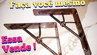 Serralheiro Também Faz Artes - Mão Francesa Rústica , Faça Para Vender