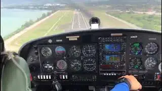 DA 40 Landing (WMKL RWY 03)