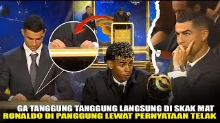 Detik Detik Ronaldo Balas Dendam Permalukan Yamal di Acara Globe Soccer Awards: 1 Dunia Tepuk Tangan