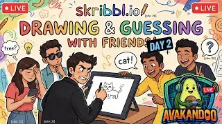 WORST ARTISTS EVER? Playing Skribbl.io with Friends! 🎨🤣
