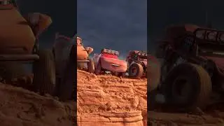 Lightning McQueen & the other cars fall off a cliff! 😱 | Pixar Cars | Disney Jr.