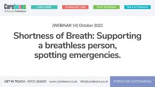 [14] Carebeans Webinar: SHORTNESS OF BREATH