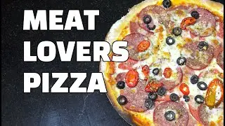 Пицца для любителей мяса - Салями - Колбаса - Мортаделла - Домашняя пицца - Пицца Youtube