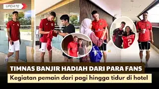 DEAN JAMES KAGET DI BERI HADIAH | MEES BANYAK FANS. KEGIATAN PAGI HINGGA MALAM TIMNAS DI BALI