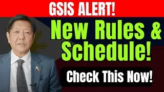 GSIS Pensioners Alert! Schedule, Changes, at Important Reminders!