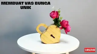 VAS bunga 💐💐💐🌺 unik, ide kerajinan kreatif dari bambu