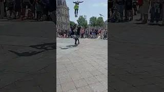 Wow 😱 Fantastic 💯#shorts #paris #france #atracion #love #bravo#acrobaties#respect