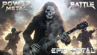 Epic Metal battle + Power Metal battle instrumental Music Study - Instrumental Music Vibrations