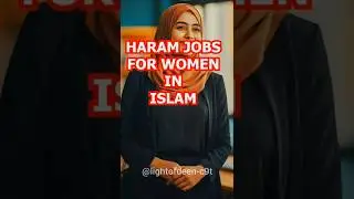 Haram jobs for women in Islam #islamicshorts #shorts #shortsfeed #islamicthings
