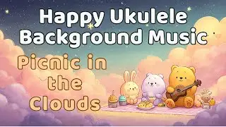 Picnic in the Clouds ☁️ &ndash; Ukulele & Glockenspiel | Kids Playtime Background Music
