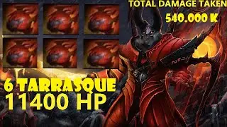 OMG !!! 6 TARRASQUE + 11400 HP + TOTAL DAMAGE TAKEN 540K TANK DOOM #shorts