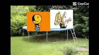 Me and Justforkix jump at Trampoline it's fun!