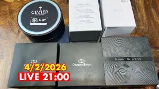 [4/2/2026] Trên tay một vài mẫu đồng hồ Nhật - Thụy Sỹ đã qua sử dụng