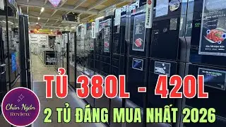 TOP 2 Tủ Lạnh Panasonic 400 Lít Đáng Mua Nhất 2026 | So Sánh NR-BX421XGKV & NR-BX471XGKV