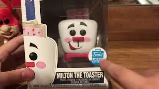 The Noid and Milton the Toaster funko pops Target and Funko Shop exclusives review