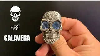 Calavera Sugar Skull Ring