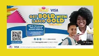 Go Bold for Back to School with LASCO GOLD Visa Prepaid Card