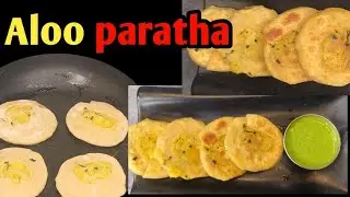 आलू पराठा रेसिपी ||MINI ALOO PARANTHA RECIPE 🥞🥞 पराठा बनाने का नया तरीका 😋😋 