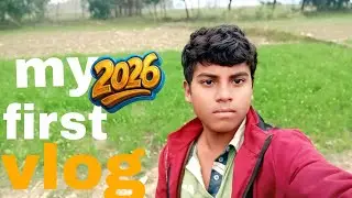 MY First Vlog/2026🥺🙏