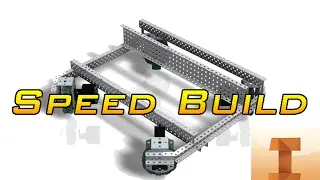 VEX Starstruck: 7842F Lightweight X-Drive Base (Inventor Build)
