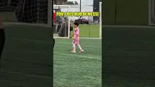 🤯 El hijo de seis a&ntilde;os de Messi marc&oacute; un gol INCRE&Iacute;BLE