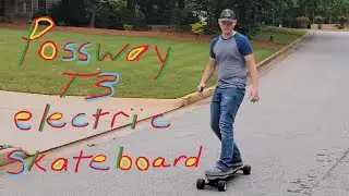 Nates new Possway T3 RC electric skateboard! 1000 watts!! Let's test it out.