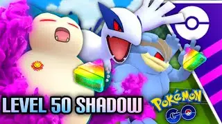 *RARE GAMEPLAY* All Level 50 Shadow Team in Master GO Battle League for Pokemon GO // Exclusive Team