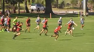 kala  vs wanaroo rugby u17 2019 1st half pt 2
