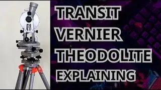 Parts of Transit Vernier Theodolite