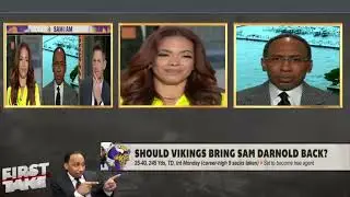 FIRST TAKE | Will the Vikings bring Sam Darnold back next season! - Stephen A. Smith