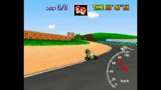[1:42.45] Luigi Raceway Non-Shortcut 3 Lap
