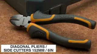 Hi-Spec 7pc Pliers & Wrench Tool Kit Set. Complete Basics of Home Hand Tools, Cutters & Screwdrivers