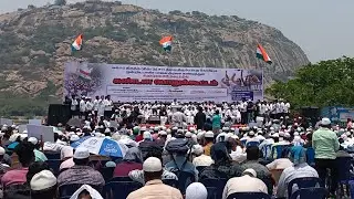 waqf bill protest. Rejected bill Krishnagiri district protest