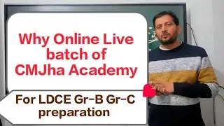 Online live batch CMJha Academy kyu join kare?